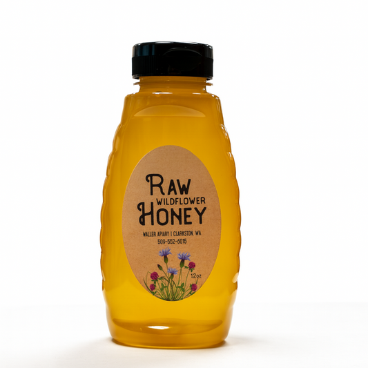 12oz Raw Unfiltered Honey