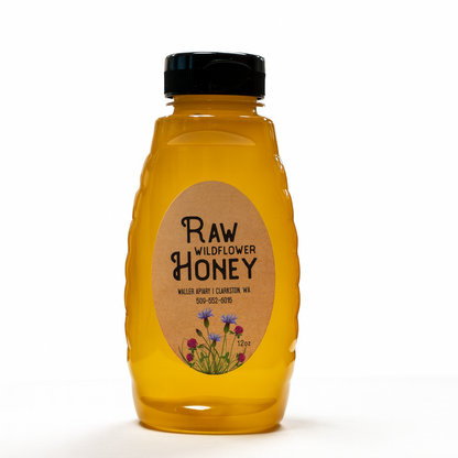 Raw Unfiltered Honey 12oz