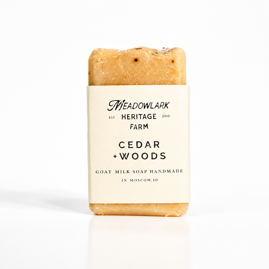 Bodycare, Soap, Goat Milk, Cedar Woods